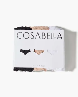 Cutie Lr Thong 3 Pack