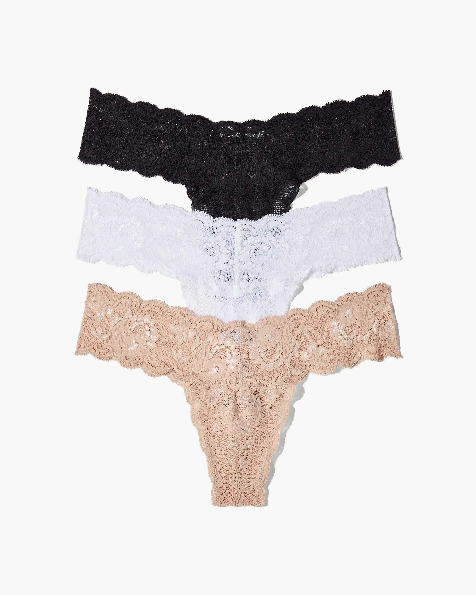 Cutie Lr Thong 3 Pack