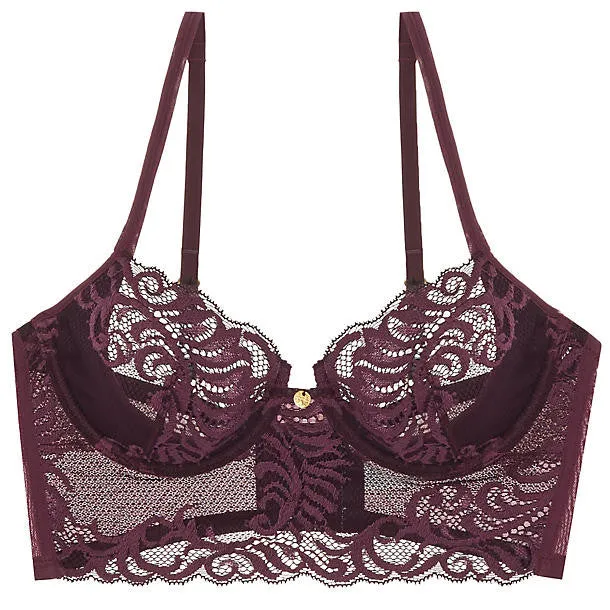 Feathers Longline Bra