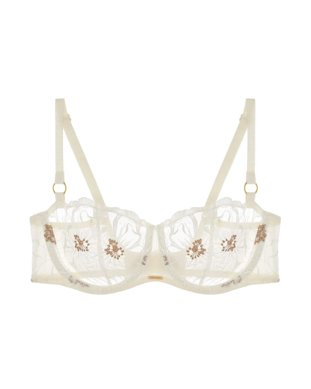 Fleurs Lace Unlined Demi