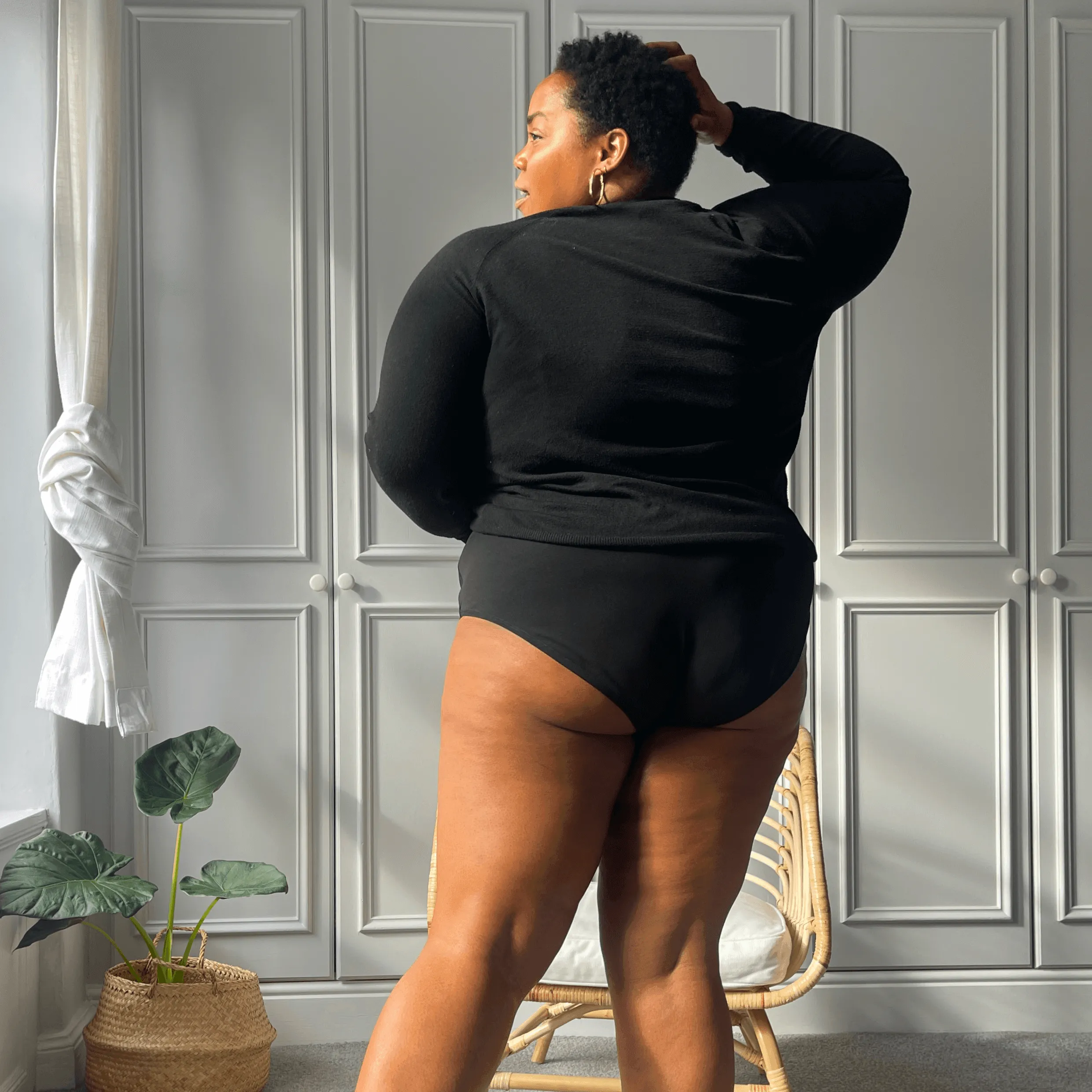 Full Brief Panties - 3 Pairs in Black