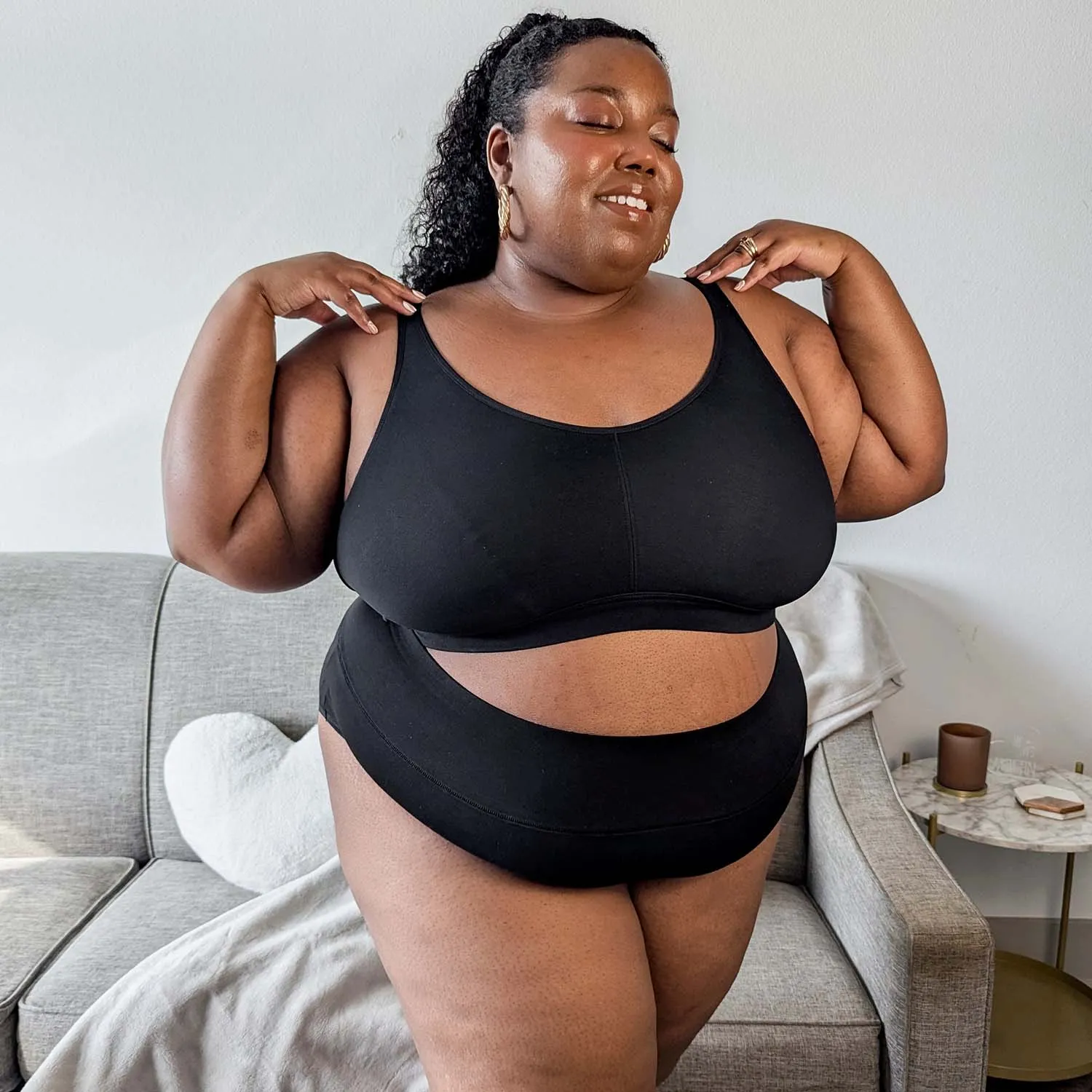 Full Brief Panties - 3 Pairs in Black