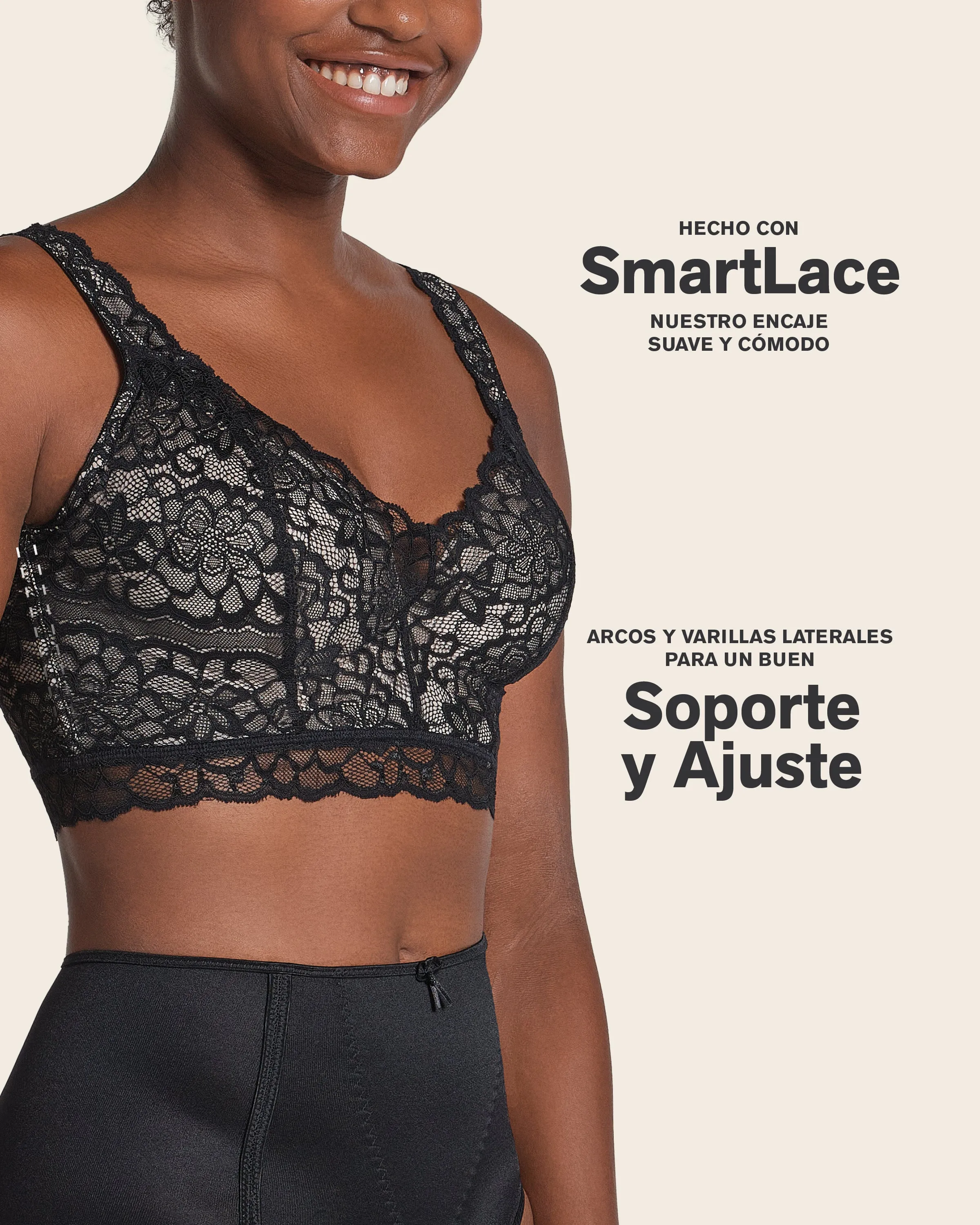Luxe Lace Underwire Smoothing Bustier