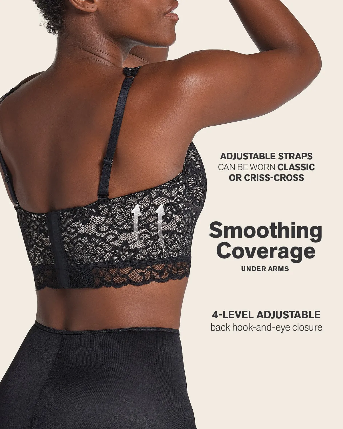 Luxe Lace Underwire Smoothing Bustier