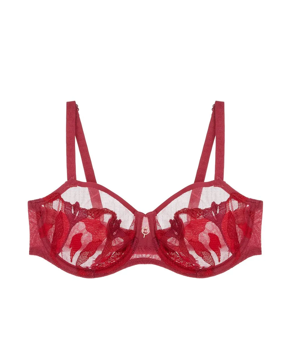 Montaigne Lace Unlined Demi Bra