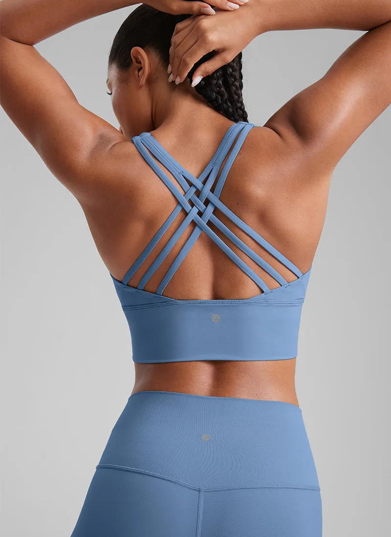 Nakedfeel Strappy Bra Longline