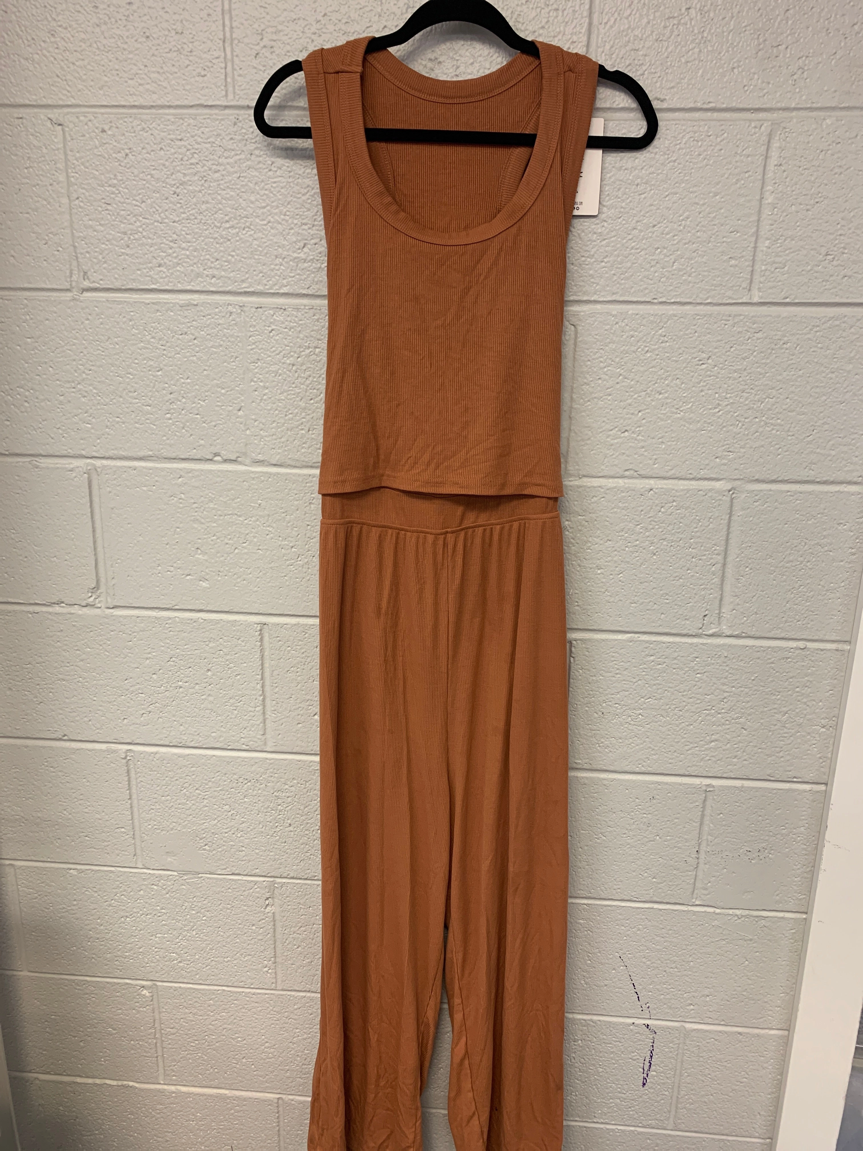 Outlet 7181 - Latched Mama Ribbed Tie Back Nursing Jumper - Copper - 1X