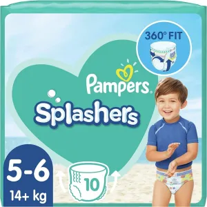 Pampers Splashers Size 5-6 - 10 nappies