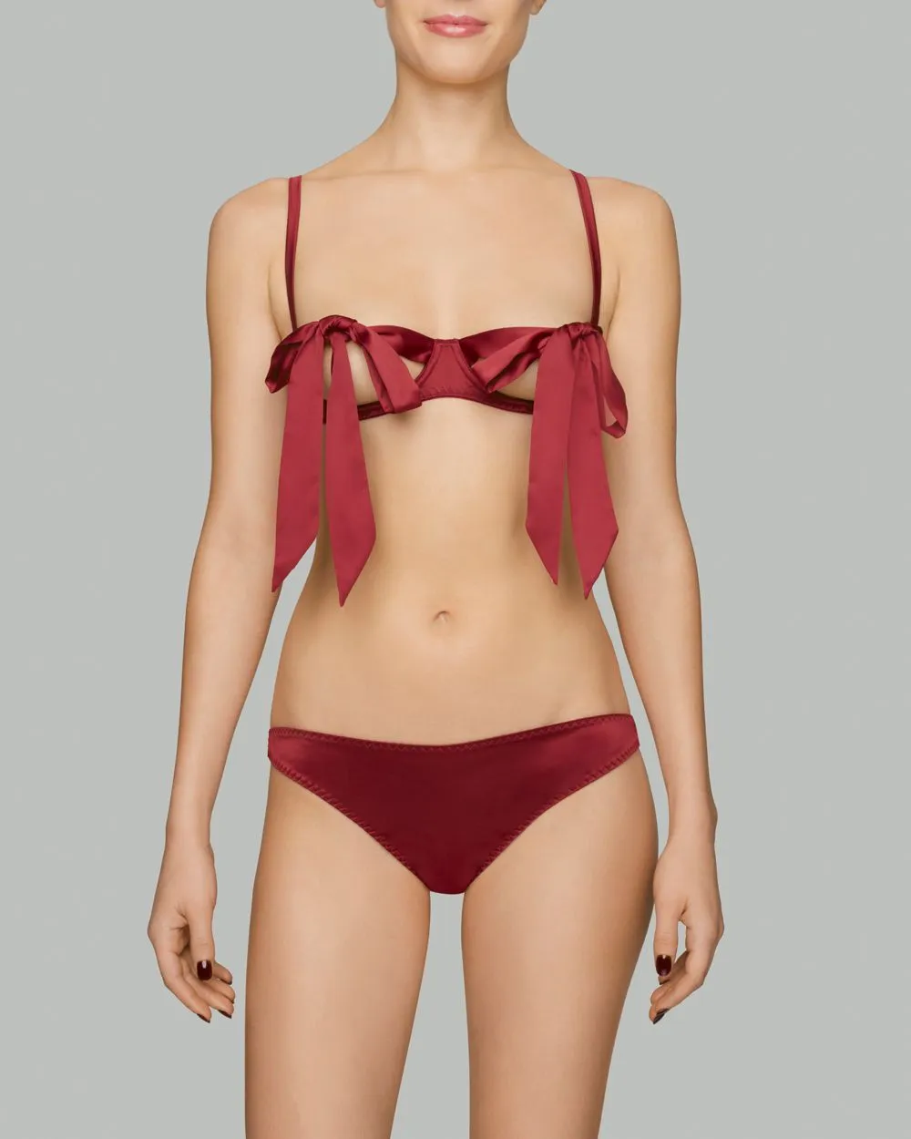 PLAYBOY Bow Ties Open Bow Bra