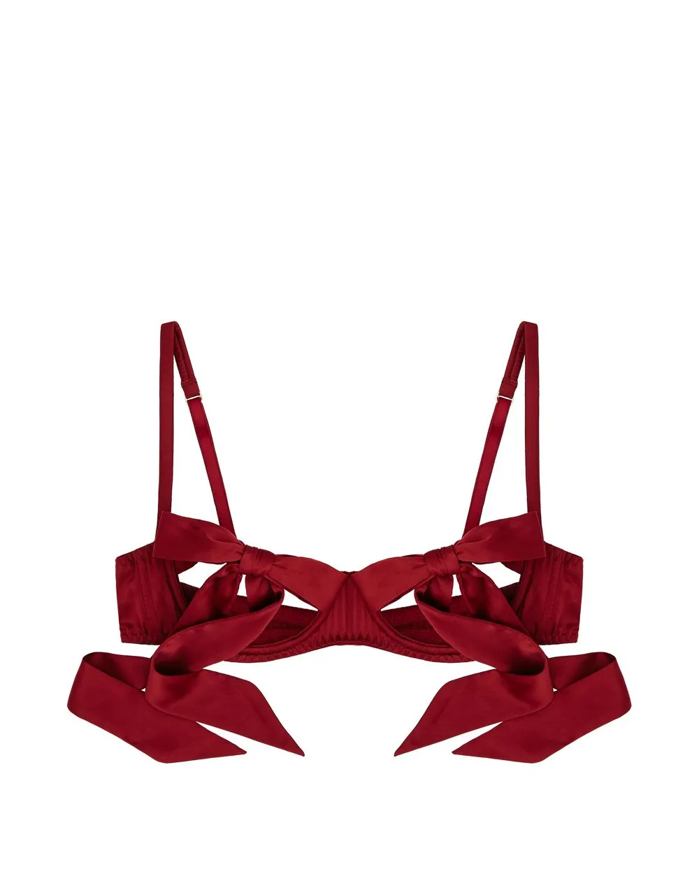 PLAYBOY Bow Ties Open Bow Bra