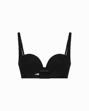 Reggiseno Jersey Logo Balconette Bra